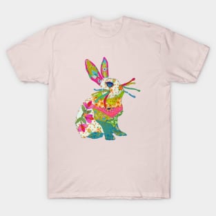 Boho Bunny Karen Payton Art T-Shirt